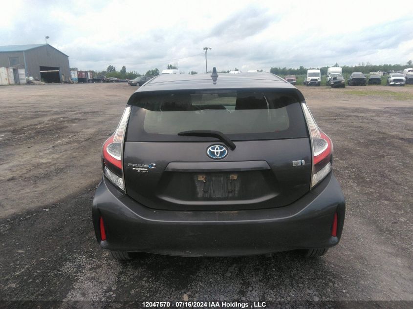 2018 Toyota Prius C VIN: JTDKDTB34J1616902 Lot: 12047570