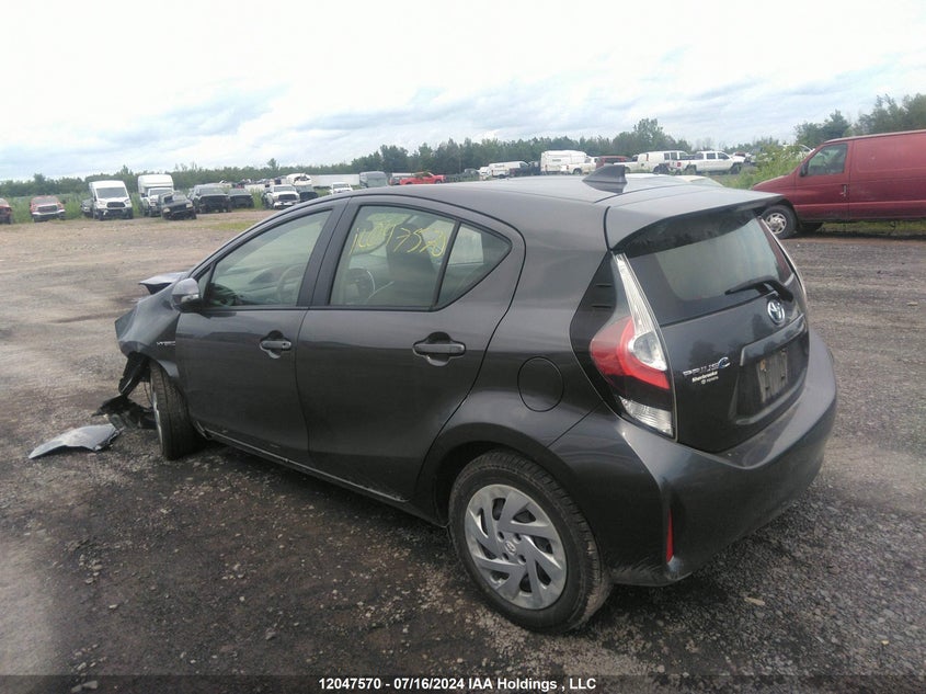 2018 Toyota Prius C VIN: JTDKDTB34J1616902 Lot: 12047570