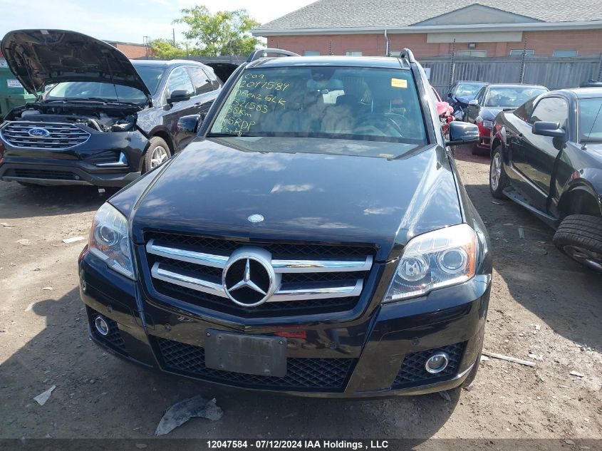 2010 Mercedes-Benz Glk-Class VIN: WDCGG8HBXAF321583 Lot: 12047584