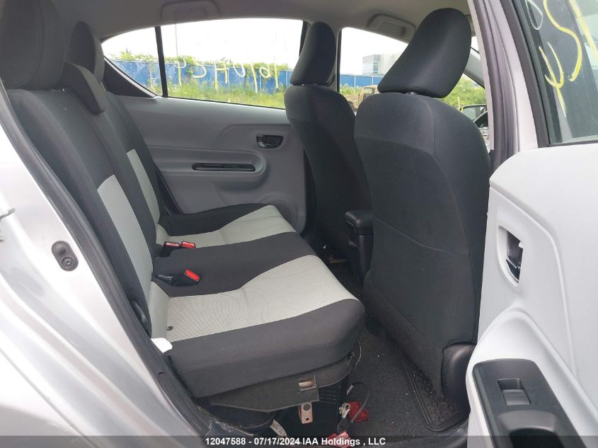 2012 Toyota Prius VIN: JTDKDTB37C1500175 Lot: 12047588