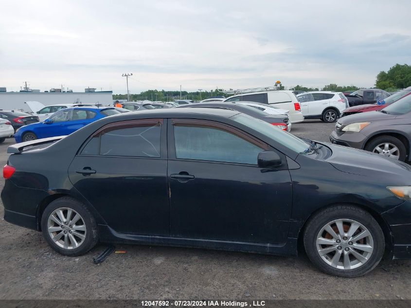 2009 Toyota Corolla VIN: 2T1BU40E09C015908 Lot: 12047592