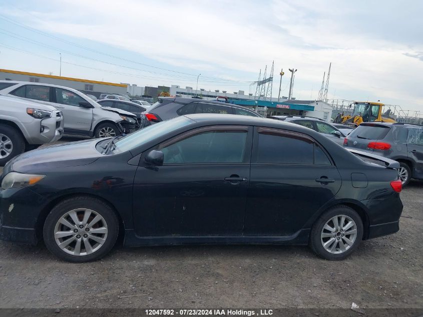 2009 Toyota Corolla VIN: 2T1BU40E09C015908 Lot: 12047592