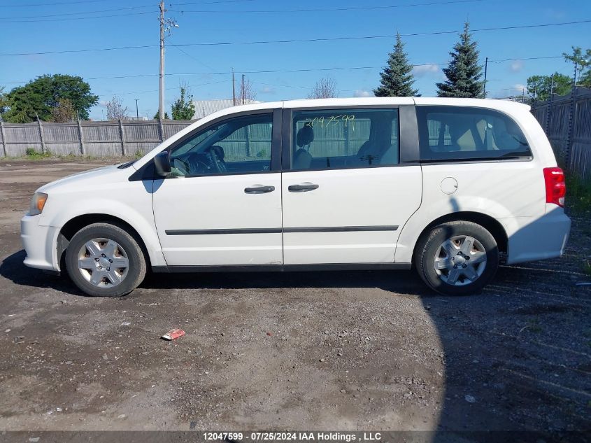 2013 Dodge Grand Caravan VIN: 2C4RDGBG5DR504246 Lot: 12047599