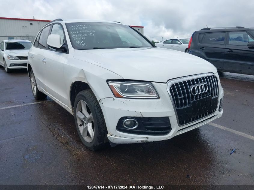 2016 Audi Q5 VIN: WA1C2AFP6GA022052 Lot: 12047614