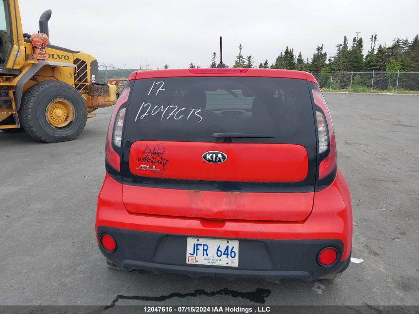 2017 Kia Soul VIN: KNDJN2A22H7877481 Lot: 12047615
