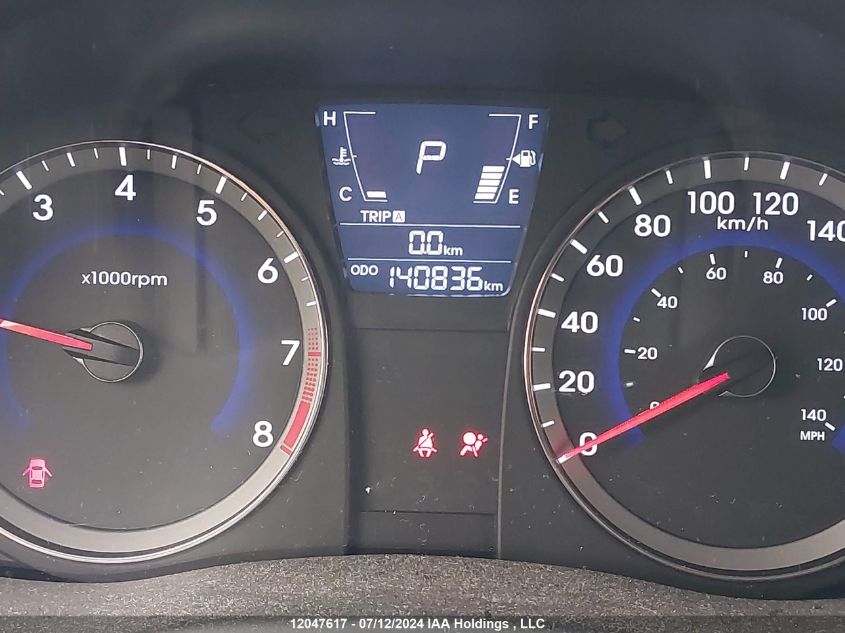 2014 Hyundai Accent Gls/Gs VIN: KMHCT5AE3EU196233 Lot: 12047617