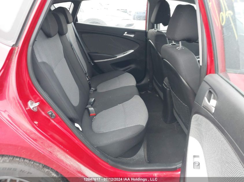 2014 Hyundai Accent Gls/Gs VIN: KMHCT5AE3EU196233 Lot: 12047617