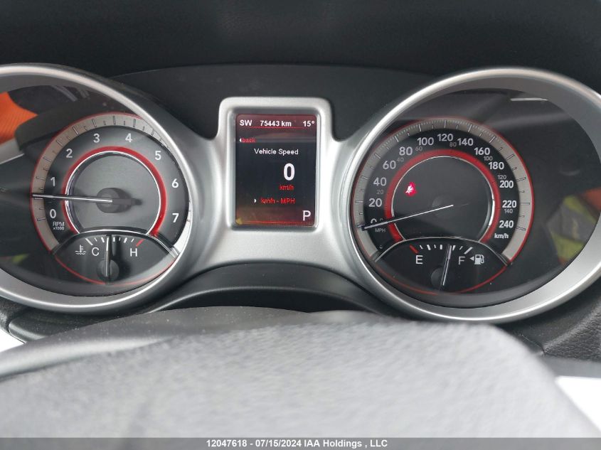 2012 Dodge Journey R/T Rallye VIN: 3C4PDDEG1CT325277 Lot: 12047618