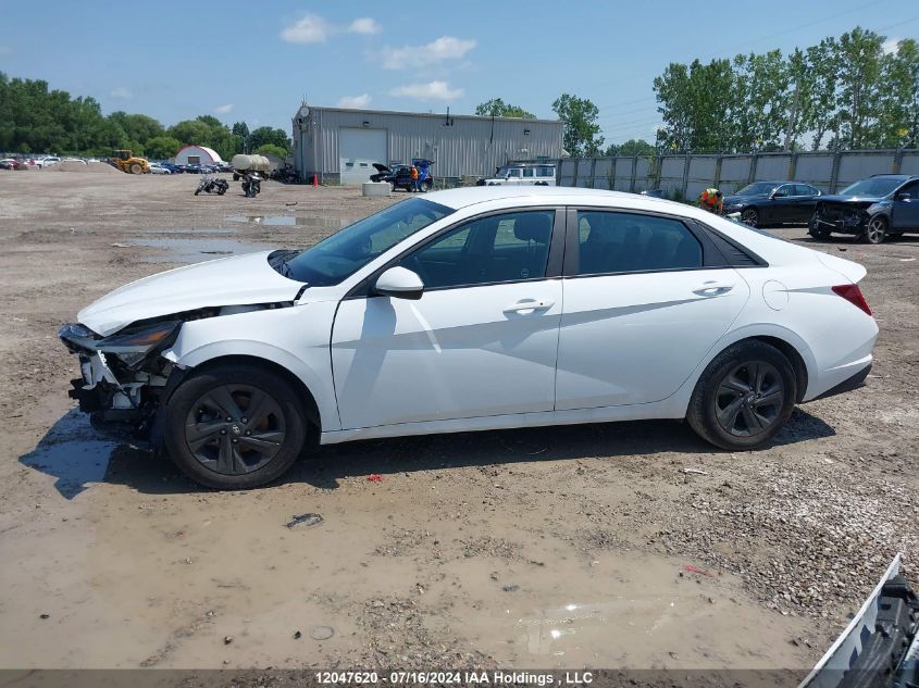 2022 Hyundai Elantra Blue VIN: KMHLM4AJ7NU012934 Lot: 12047620