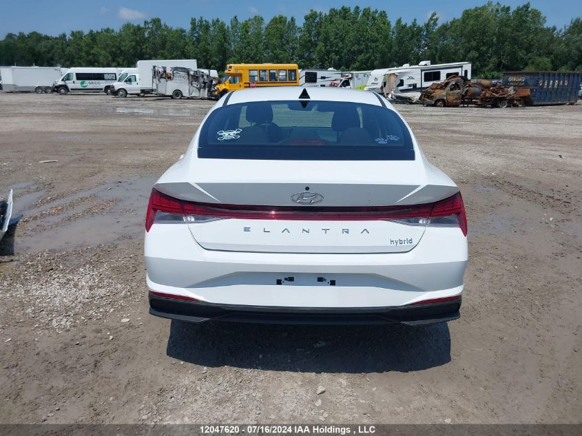 2022 Hyundai Elantra Blue VIN: KMHLM4AJ7NU012934 Lot: 12047620