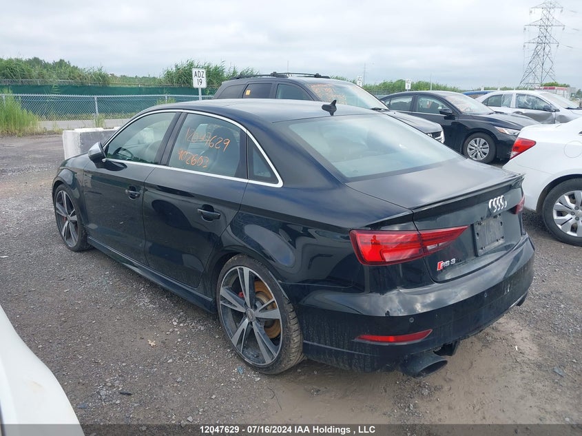 2018 Audi Rs 3 Sedan VIN: WUABWGFFXJ1902603 Lot: 12047629