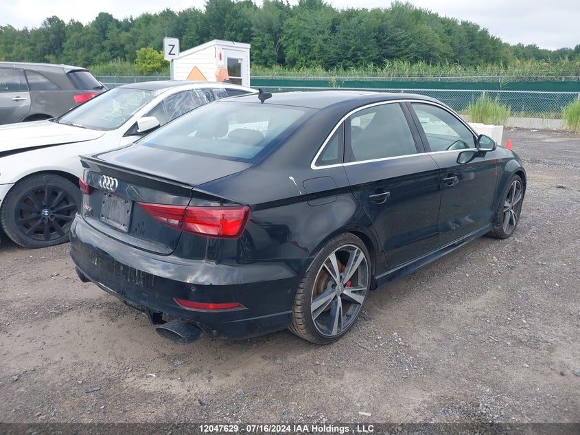 2018 Audi Rs 3 Sedan VIN: WUABWGFFXJ1902603 Lot: 12047629
