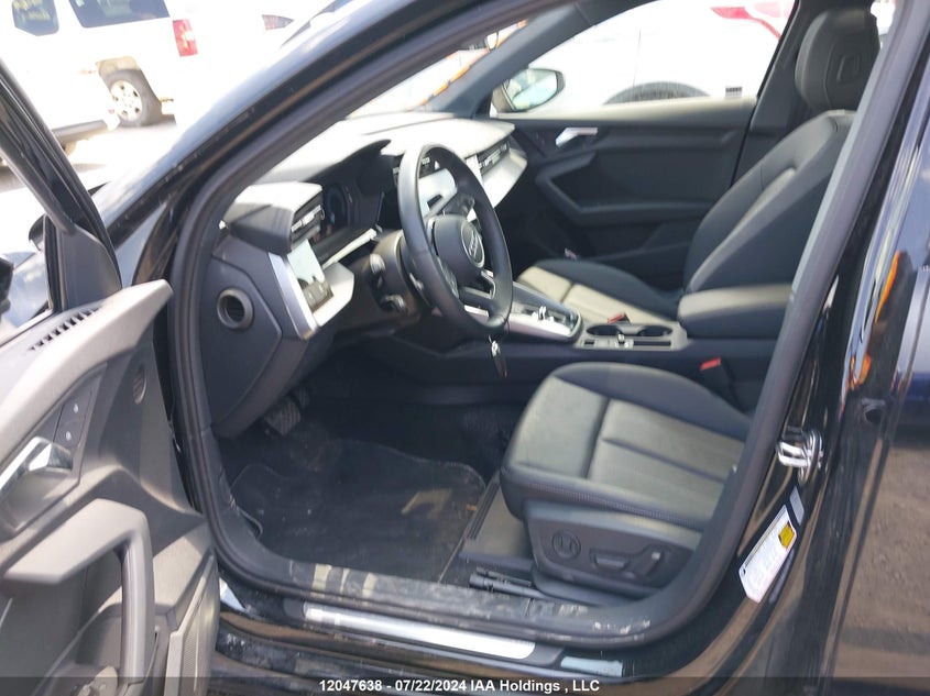 2023 Audi A3 Sedan VIN: WAUGUCGY6PA127658 Lot: 12047638