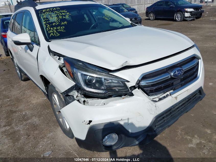 2018 Subaru Outback VIN: 4S4BSDDC1J3306828 Lot: 12047646