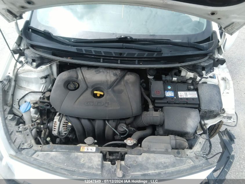 2016 Kia Forte Ex VIN: KNAFX4A85G5585623 Lot: 12047649