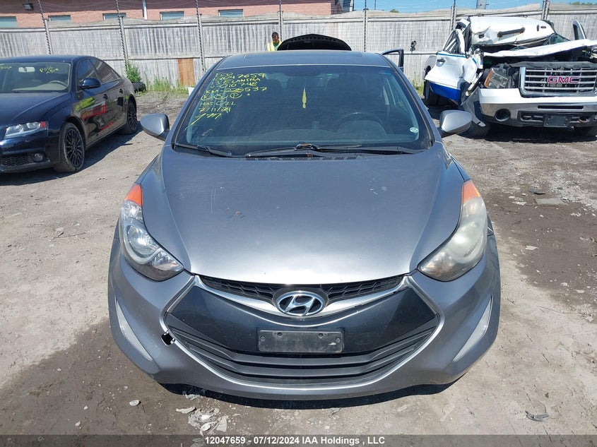 2013 Hyundai Elantra Gls VIN: KMHDH6AE0DU016748 Lot: 12047659