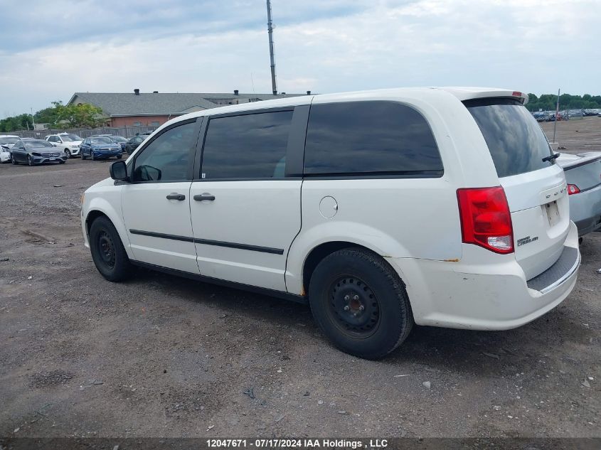 2012 Dodge Grand Caravan Se VIN: 2C4RDGBG1CR374741 Lot: 12047671