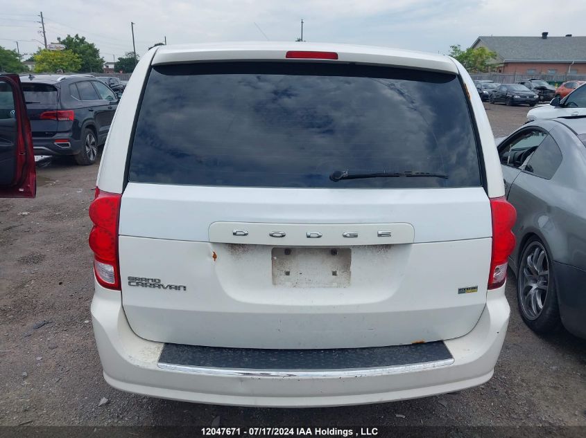 2012 Dodge Grand Caravan Se VIN: 2C4RDGBG1CR374741 Lot: 12047671