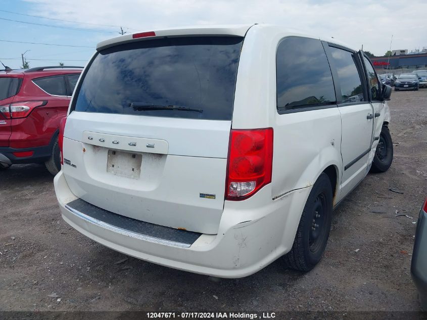 2012 Dodge Grand Caravan Se VIN: 2C4RDGBG1CR374741 Lot: 12047671