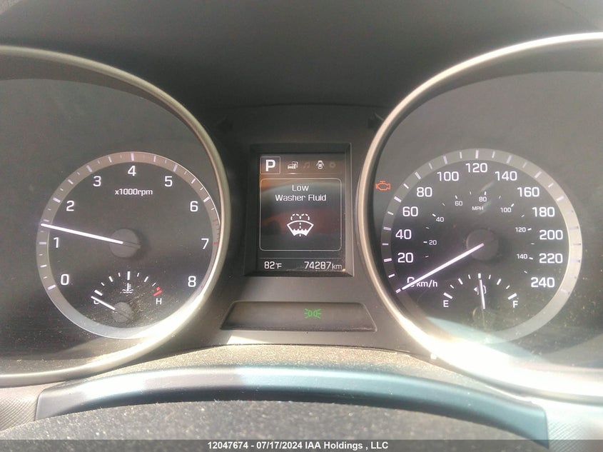 2017 Hyundai Santa Fe Se VIN: KM8SM4HFXHU236166 Lot: 12047674