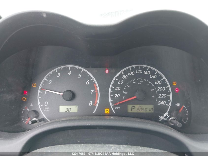 2011 Toyota Corolla VIN: 2T1BU4EE1BC631051 Lot: 12047683