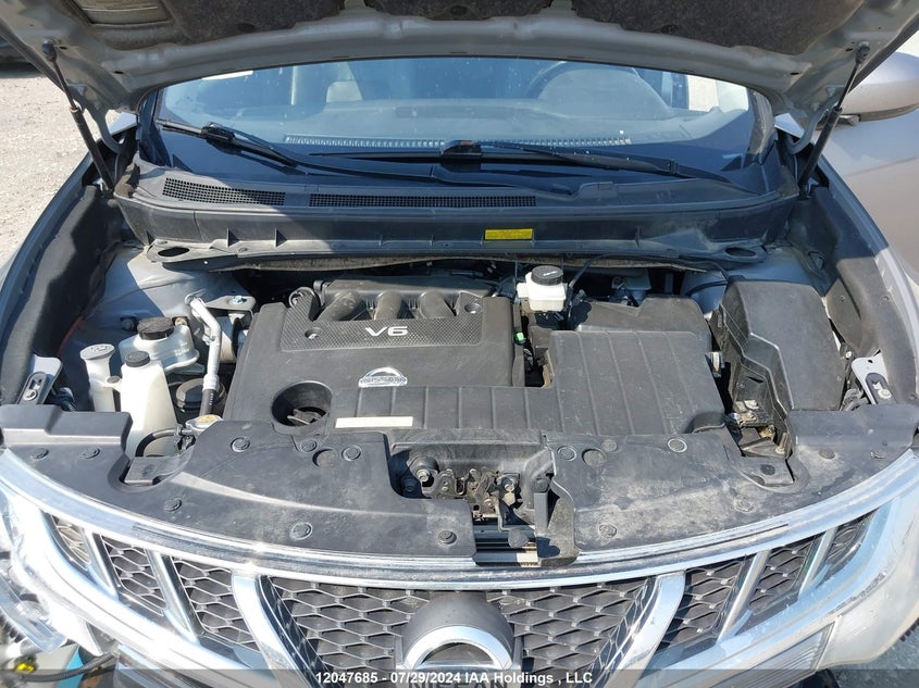 2012 Nissan Murano Sl VIN: JN8AZ1MW5CW219363 Lot: 12047685