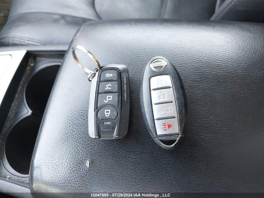 2012 Nissan Murano Sl VIN: JN8AZ1MW5CW219363 Lot: 12047685