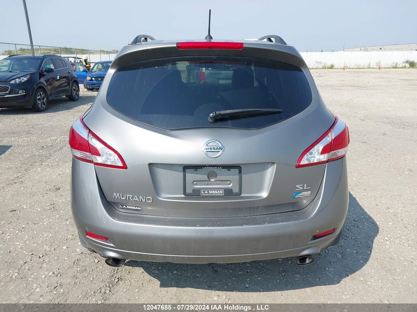 2012 Nissan Murano Sl VIN: JN8AZ1MW5CW219363 Lot: 12047685