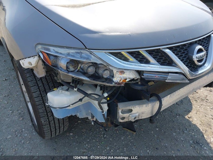 2012 Nissan Murano Sl VIN: JN8AZ1MW5CW219363 Lot: 12047685