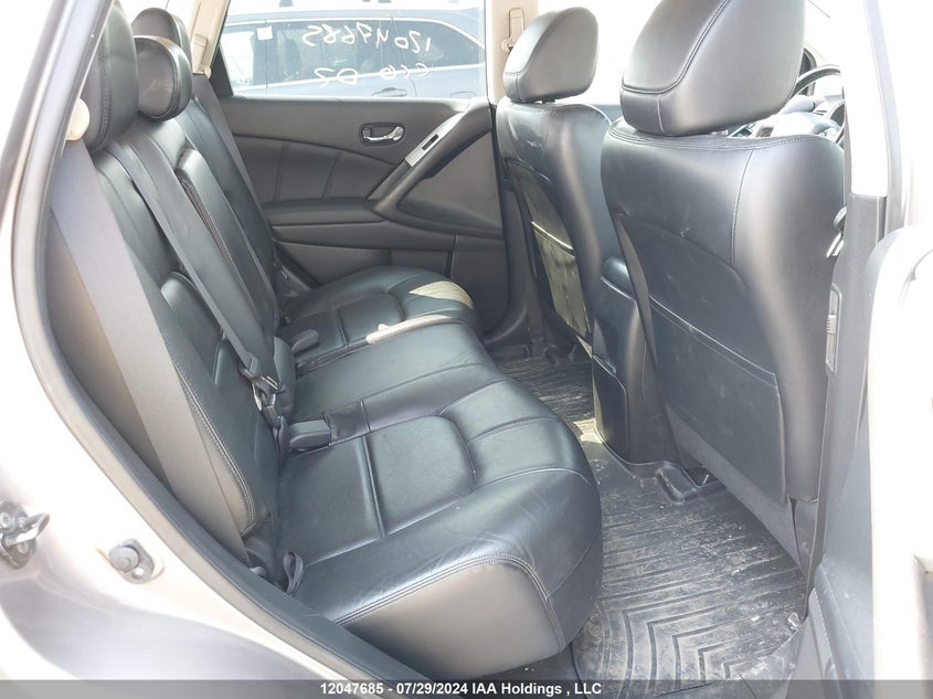 2012 Nissan Murano Sl VIN: JN8AZ1MW5CW219363 Lot: 12047685