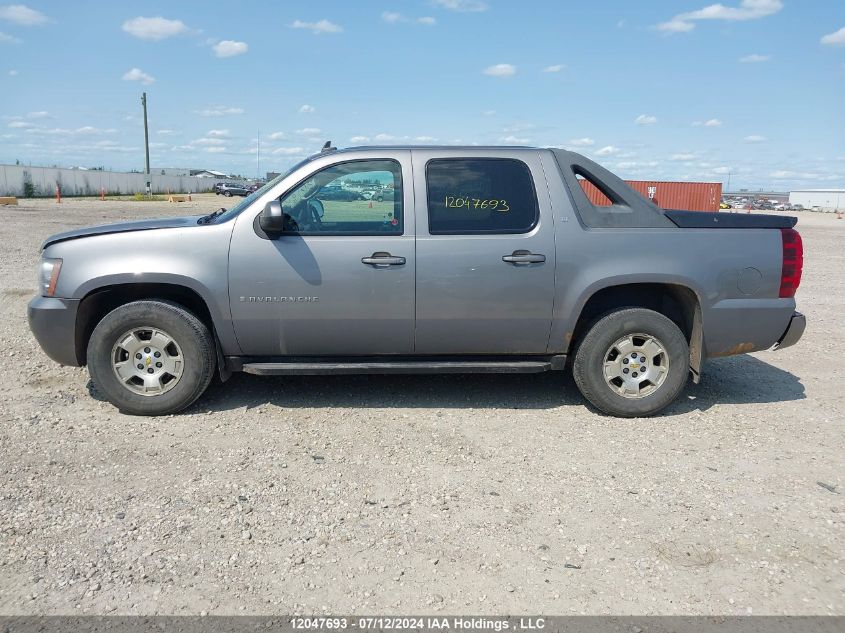 2008 Chevrolet Avalanche VIN: 3GNFK12368G256272 Lot: 12047693