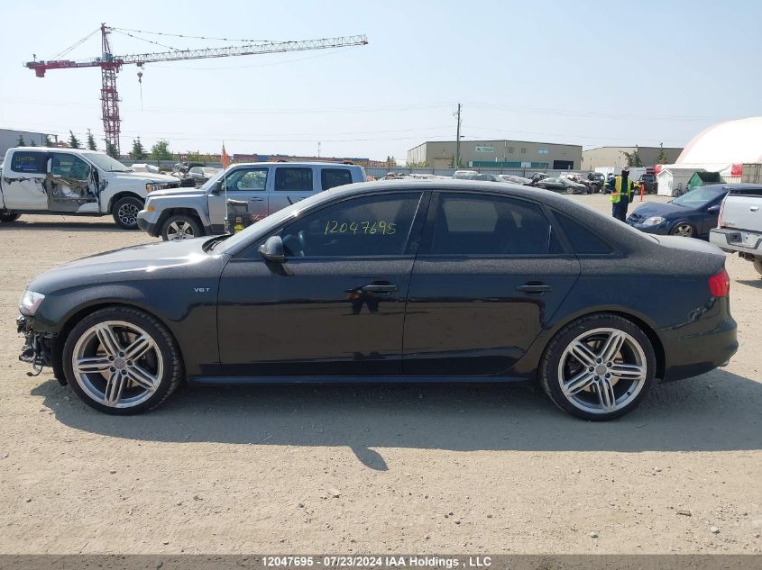 2014 Audi S4 VIN: WAUFGCFL3EA105798 Lot: 12047695