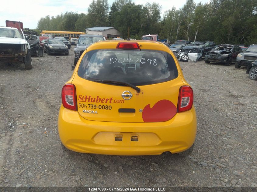 2015 Nissan Micra VIN: 3N1CK3CP2FL268161 Lot: 12047698