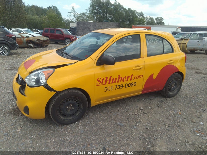 2015 Nissan Micra VIN: 3N1CK3CP2FL268161 Lot: 12047698