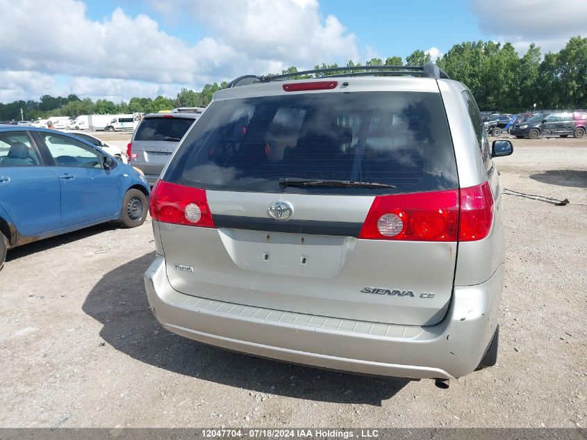 2008 Toyota Sienna Ce VIN: 5TDZK29C48S176617 Lot: 12047704