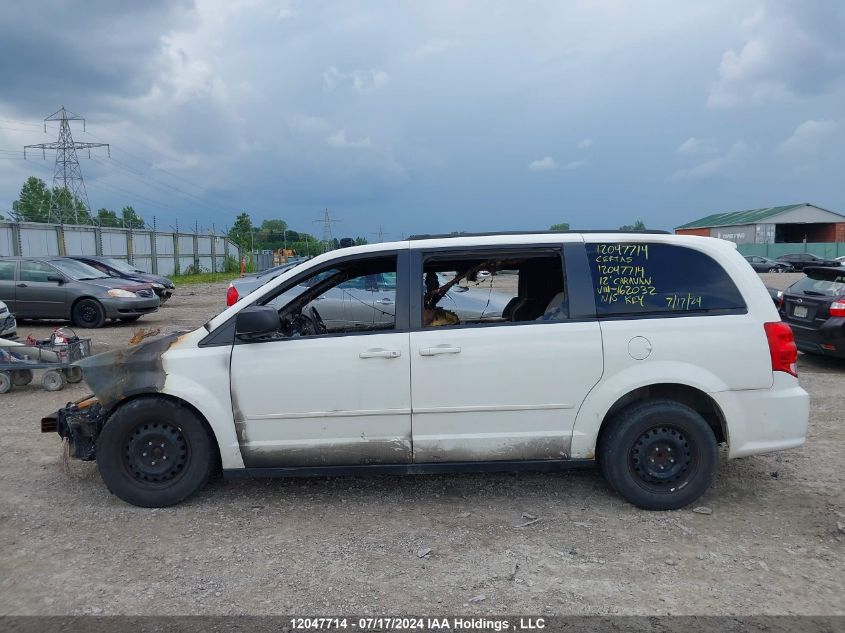 2012 Dodge Grand Caravan Se/Sxt VIN: 2C4RDGBG8CR162032 Lot: 12047714