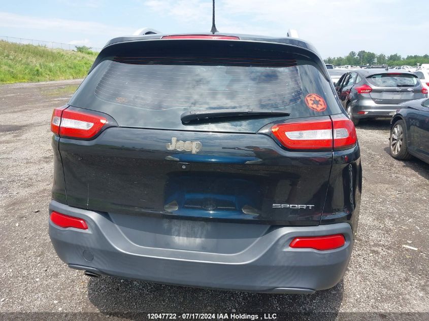 2015 Jeep Cherokee Sport VIN: 1C4PJLAB2FW590396 Lot: 12047722