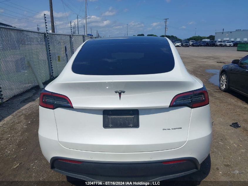 2022 Tesla Model Y VIN: 7SAYGAEE4NF532615 Lot: 12047736