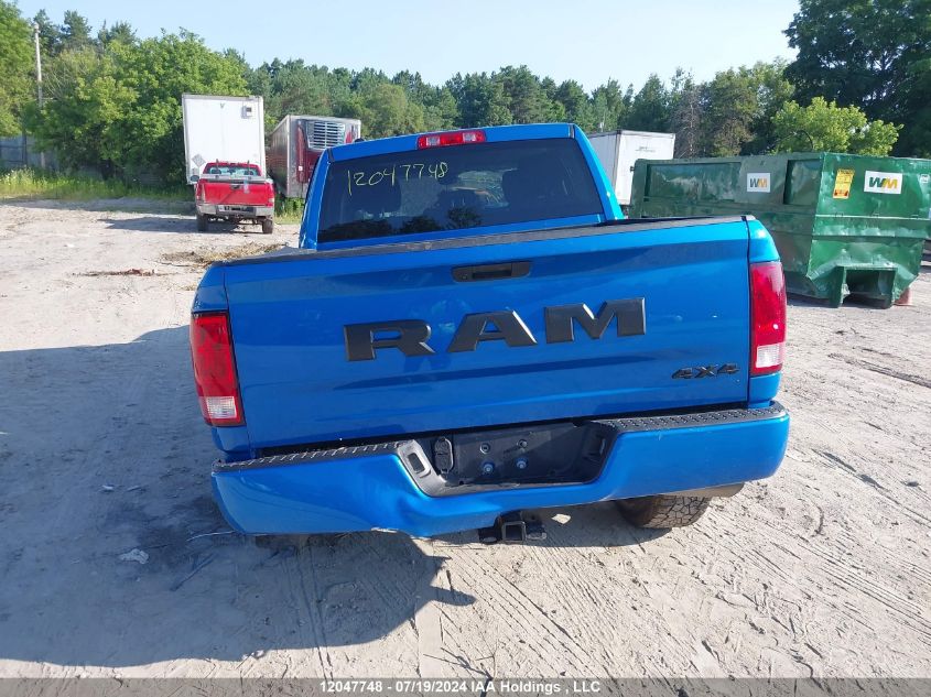 2022 Ram 1500 Classic Tradesman VIN: 1C6RR7KG5NS244763 Lot: 12047748