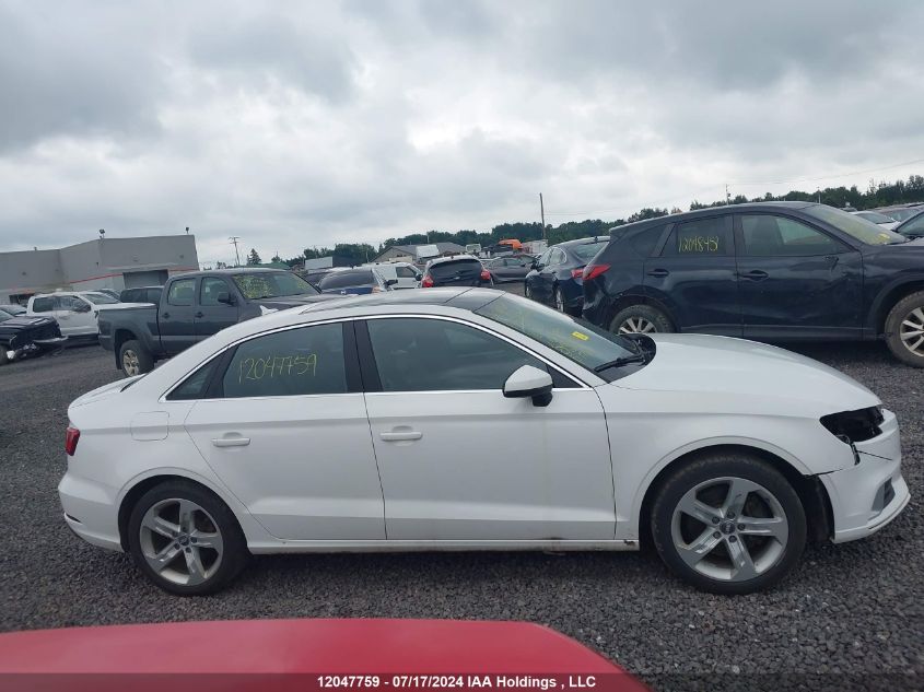 2018 Audi A3 Premium VIN: WAUB8GFF6J1001927 Lot: 12047759