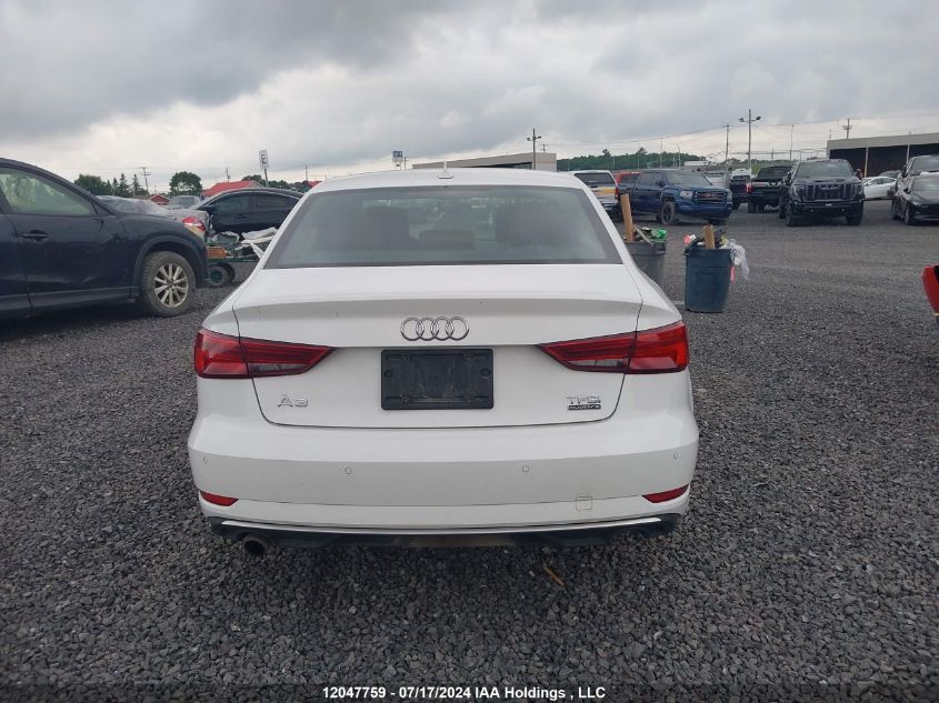 2018 Audi A3 Premium VIN: WAUB8GFF6J1001927 Lot: 12047759