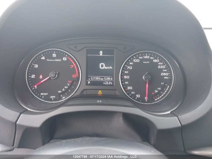 2018 Audi A3 Premium VIN: WAUB8GFF6J1001927 Lot: 12047759