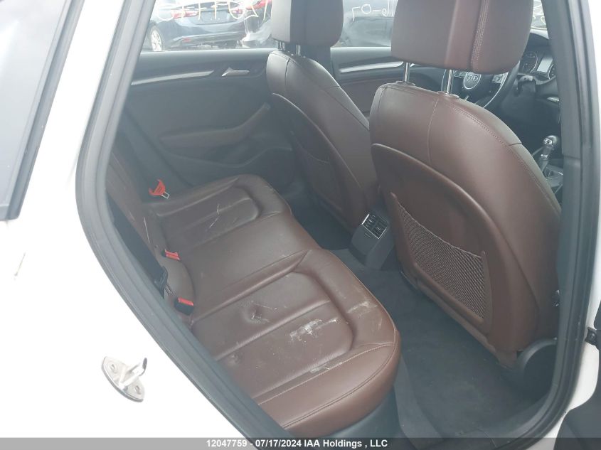 2018 Audi A3 Premium VIN: WAUB8GFF6J1001927 Lot: 12047759