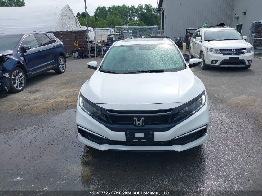 2020 Honda Civic Ex VIN: 2HGFC2F7XLH019111 Lot: 12047772