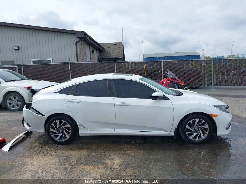 2020 Honda Civic Ex VIN: 2HGFC2F7XLH019111 Lot: 12047772