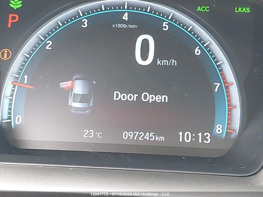 2020 Honda Civic Ex VIN: 2HGFC2F7XLH019111 Lot: 12047772