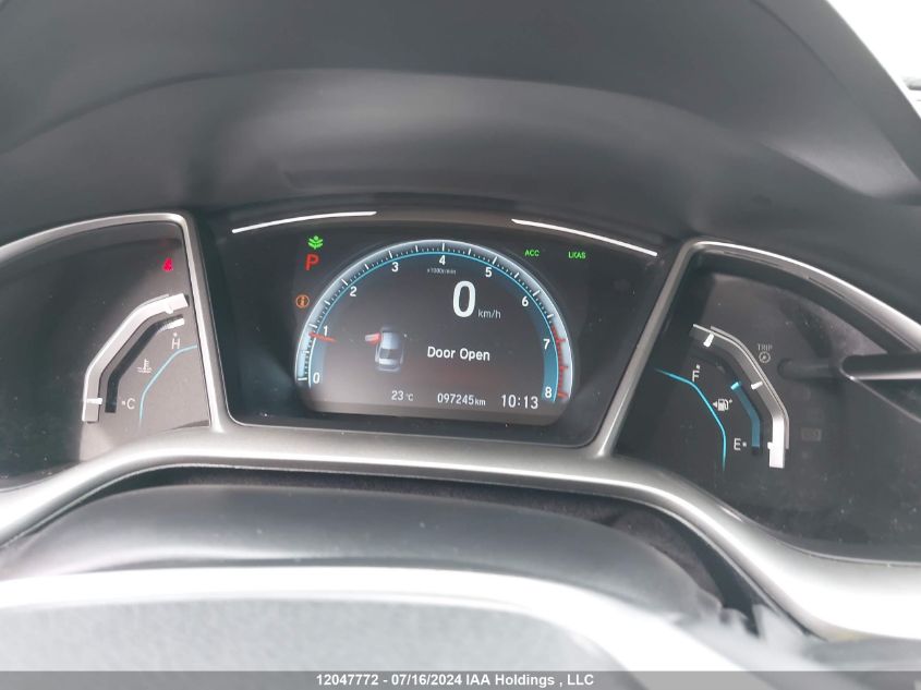 2020 Honda Civic Ex VIN: 2HGFC2F7XLH019111 Lot: 12047772