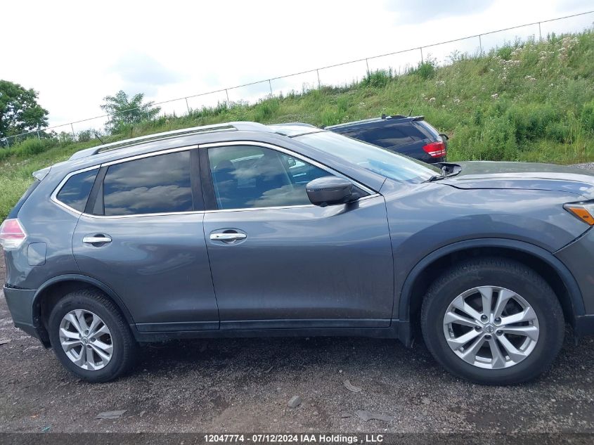 2016 Nissan Rogue VIN: 5N1AT2MV4GC831759 Lot: 12047774