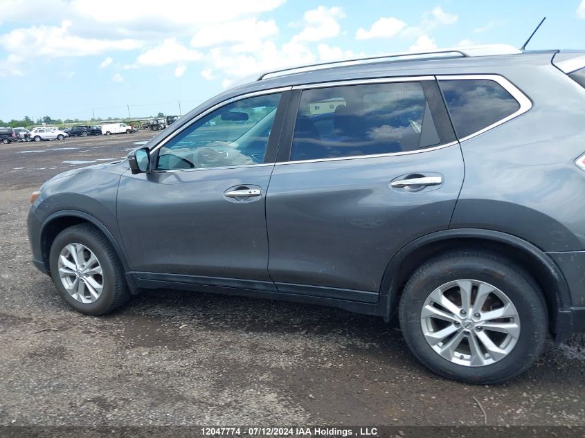 2016 Nissan Rogue VIN: 5N1AT2MV4GC831759 Lot: 12047774