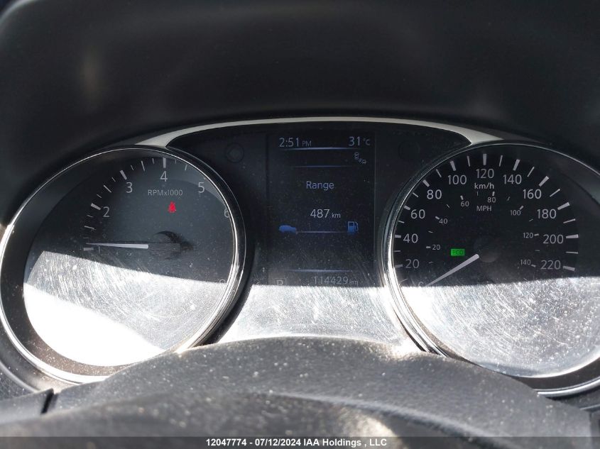 2016 Nissan Rogue VIN: 5N1AT2MV4GC831759 Lot: 12047774